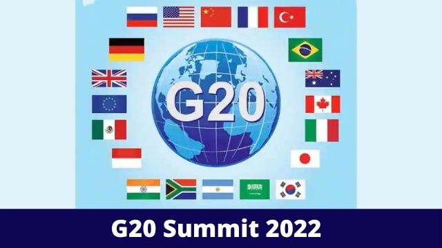 G20 Summit 2022