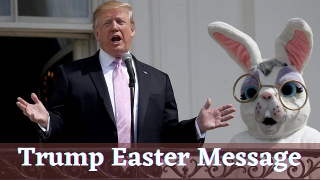 trump easter message