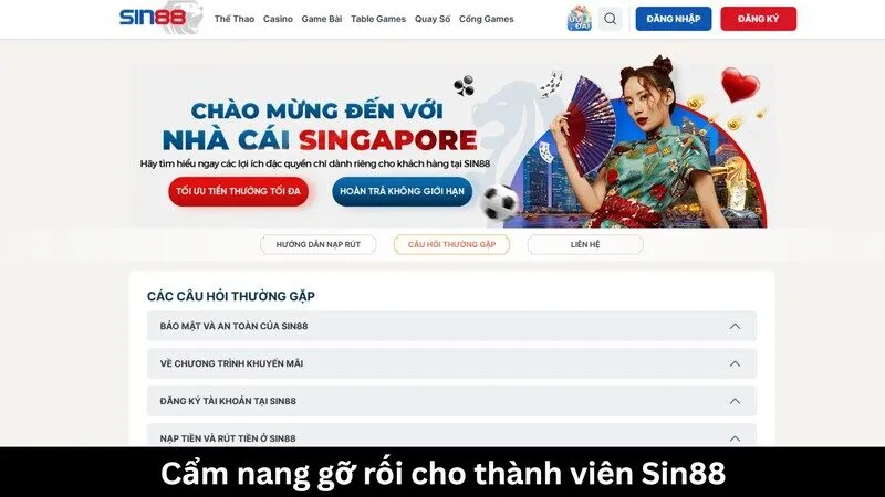 Cẩm nang gỡ rối cho thành viên với các FAQs thường gặp
