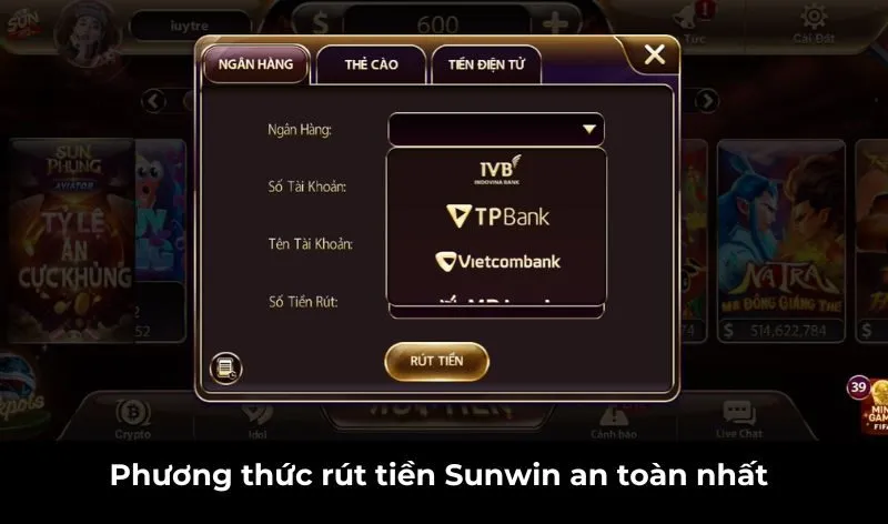 Chỉ dẫn nhập cuộc săn thưởng Sunwin